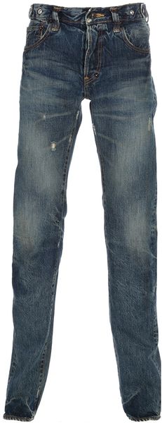PRPS Distressed Slim Fit Jeans - Lyst