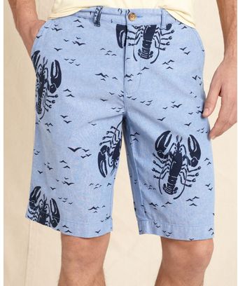 Tommy Hilfiger Exploded Lobster Print Flat Front Short - Lyst