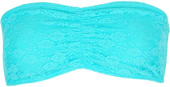 Topshop Lace Bandeau - Lyst