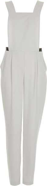 Topshop Pini Tapered Jumpsuit - Lyst