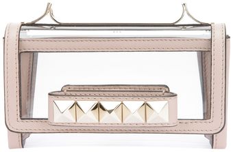 Valentino Transparent Shoulder Bag - Lyst