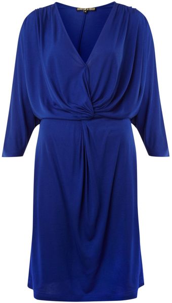 Biba Twist Waist Detail Jersey Dress - Lyst