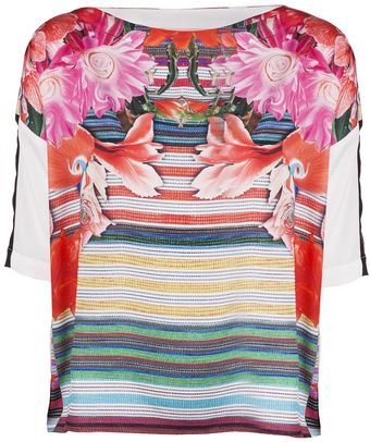 Clover Canyon Liquid Flower Blouse - Lyst