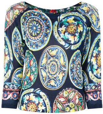 Dolce & Gabbana Printed Pullover - Lyst