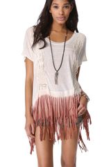 Free People Rough Rider Ombre Tee