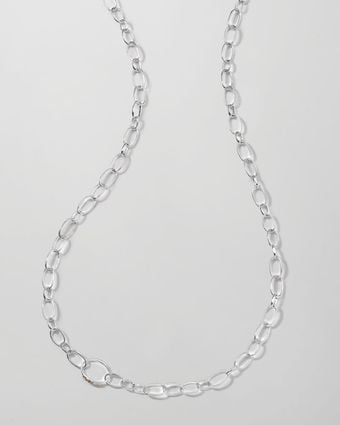 Ippolita Sterling Silver Smooth Chain Necklace - Lyst