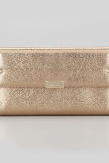 Jimmy Choo Reese Large Glitter Clutch - Lyst
