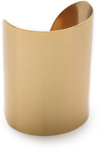Luv Aj Plain Tall Cuff Bracelet - Lyst