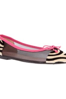 pretty ballerinas animal print