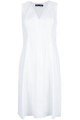 Proenza Schouler Perforated Cotton Dress
