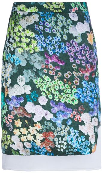 Sophie Hulme Floral Skirt - Lyst