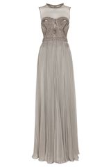 Temperley London Long Laurel Sleeveless Dress