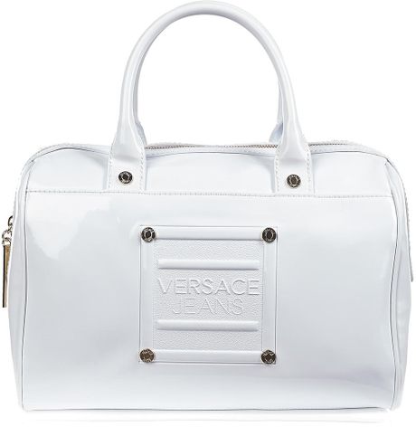 Versace Jeans Couture Bag White in White - Lyst