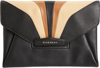 Givenchy Tricolor Antigona Envelope Clutch - Lyst
