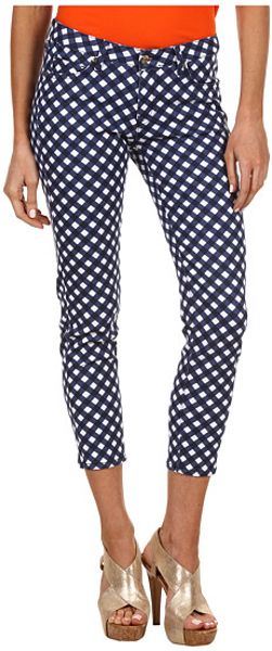 Kate Spade Broome Street Gingham Capri - Lyst
