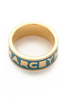Marc By Marc Jacobs Classic Marc Dreamy Logo Ring - Lyst