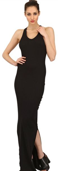 Silent By Damir Doma Tank Cotton Ribbed Jersey Dress - Lyst