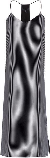 Tibi Stripe Silk Cami Dress - Lyst