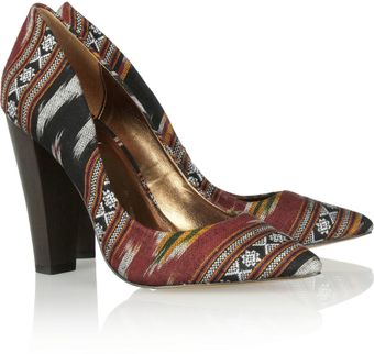 Twelfth Street by Cynthia Vincent Lissett Ikat Woven Cotton Pumps - Lyst