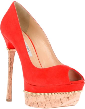 Gianmarco Lorenzi Platform Stiletto Pumps - Lyst