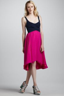 Nanette Lepore Mermaid Twotone Hilo Dress - Lyst