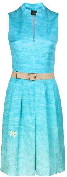 Akris Punto Stretch Swimmer Dress - Lyst