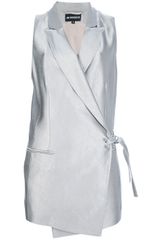 Ann Demeulemeester Oversized Sleeveless Blazer