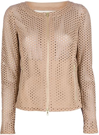 Drome Perforated Jacket - Lyst