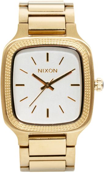 Nixon Shelley Gold Watch - Lyst
