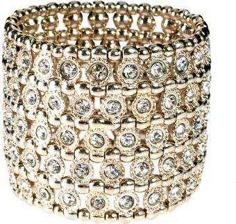 Oasis Ethnic Luxe Stretch Cuff Bracelet - Lyst