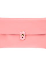Balenciaga Padlock Evening Clutch