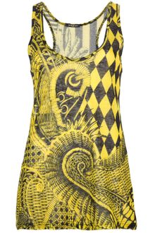Balmain Printed Top - Lyst