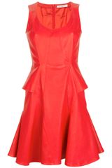 Givenchy Pleated Leather Dress
