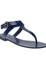 Jil Sander Leather Sandal