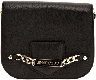 Jimmy Choo Chain Shoulder Bag - Lyst