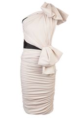 Lanvin Strapless Cotton Dress