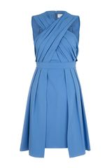 Matthew Williamson Draped Sari Shift Dress