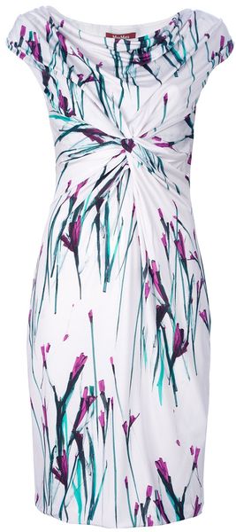 Max Mara Studio Serena Gathered Dress - Lyst