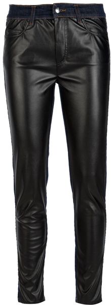 McQ by Alexander McQueen Contrast Skinny Trouser - Lyst