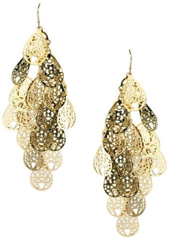 Oasis Filigree Cascade Earrings - Lyst