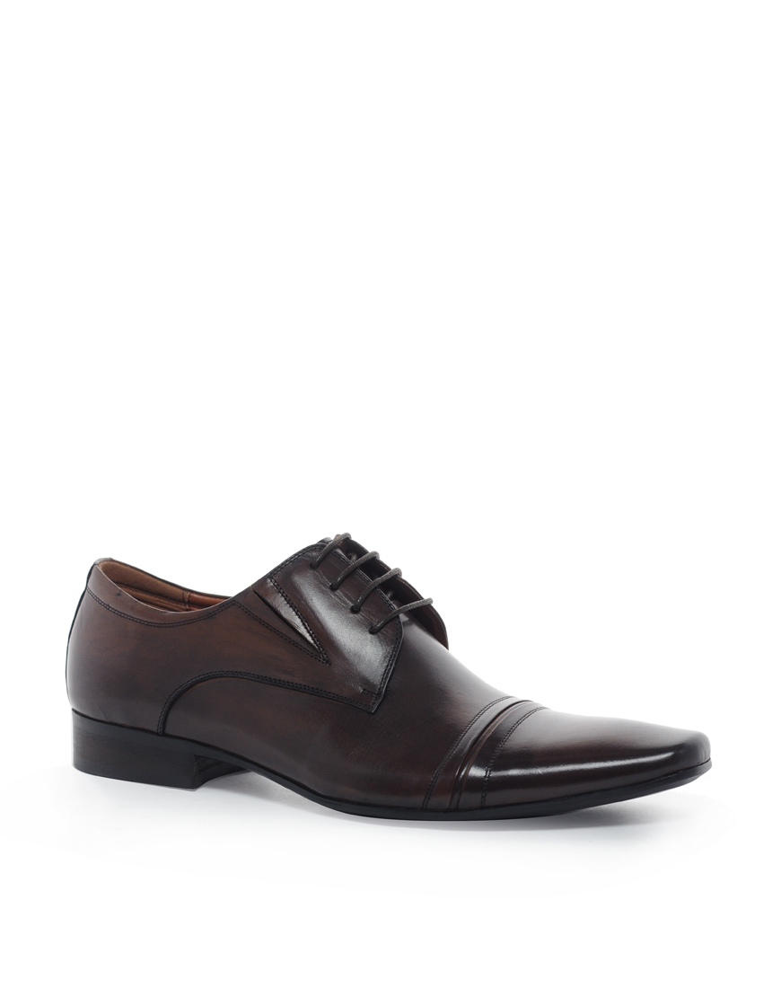 Aldo Pizzaro Toecap Smart Shoes in Brown for Men | Lyst