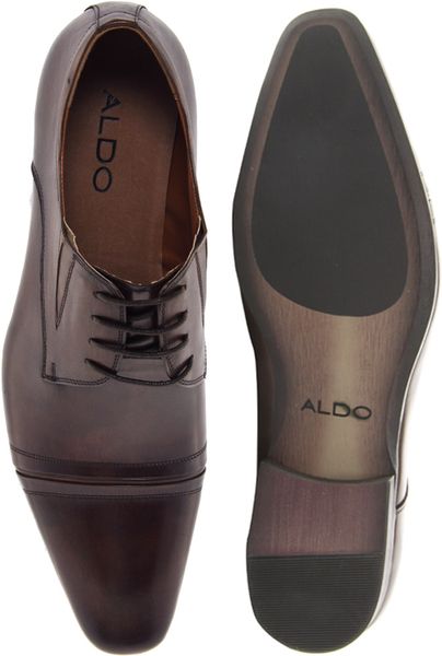 Aldo Pizzaro Toecap Smart Shoes in Brown for Men | Lyst