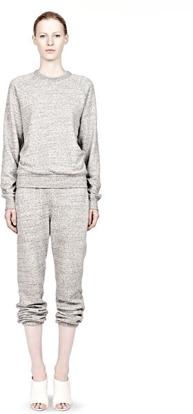 Alexander Wang Crew Neck Sweatshirt - Lyst
