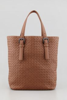 Bottega Veneta Small Woven Leather Box Tote Bag Light - Lyst