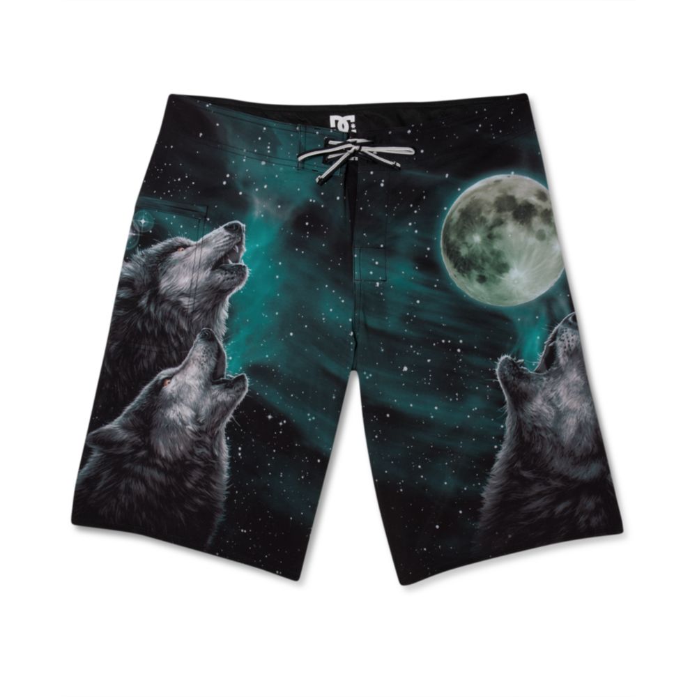 Dc Shoes Howler Board Shorts in Black for Men Lyst