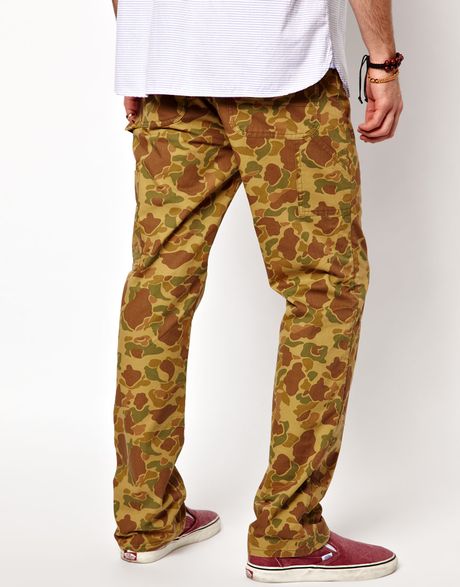 tree camo trousers