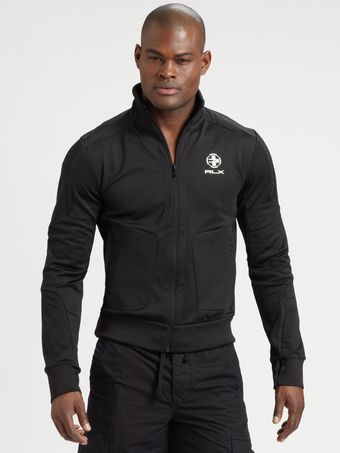 RLX Ralph Lauren Fleece Mockneck Jacket - Lyst