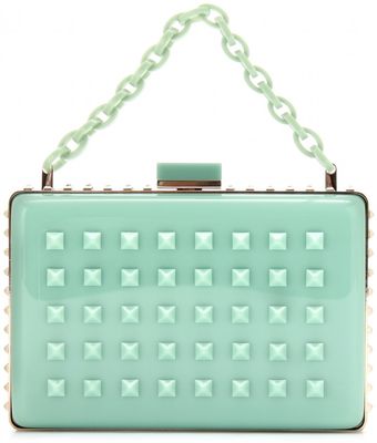 Valentino Minaudière Studded Box Clutch - Lyst