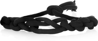 Donna Karan New York Knotted Stretch Jersey Belt - Lyst