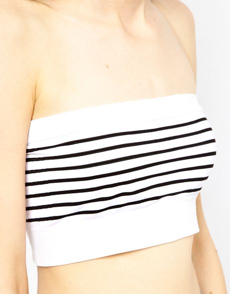 White striped boob tube frankly Not pay White striped boob tube good